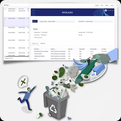 Wastage tracking